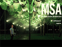 Tablet Screenshot of msaprojects.com